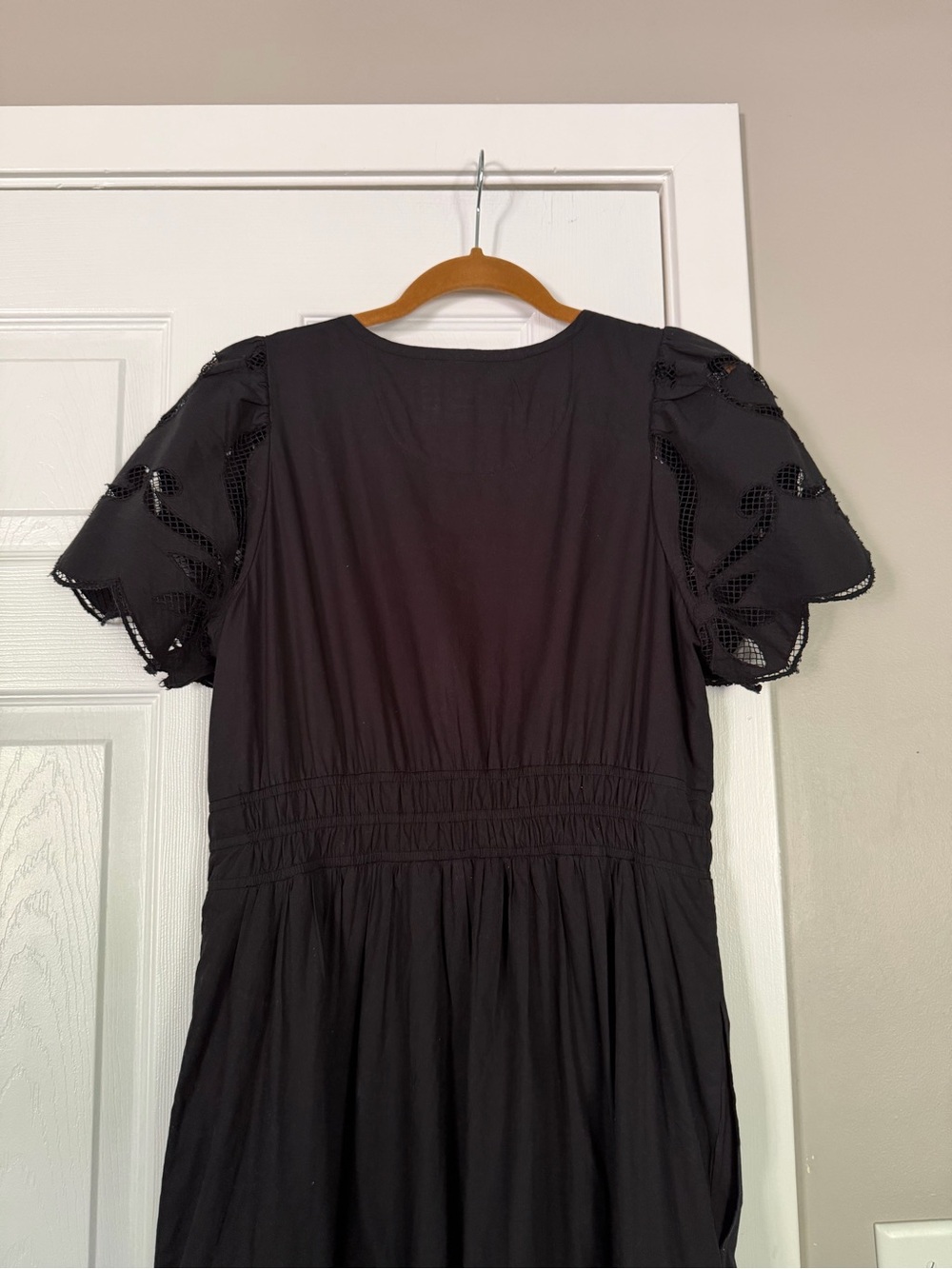 Anthropologie Black Somerset Lace Maxi Dress - Picture 5 of 12